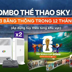 Gói Internet Combo Thể Thao Sky F2